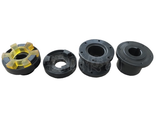 带中间轴三爪联轴器